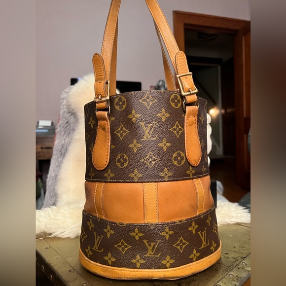 RARE Vintage Louis Vuitton 1970’s bucket bag - Picture 3 of 12